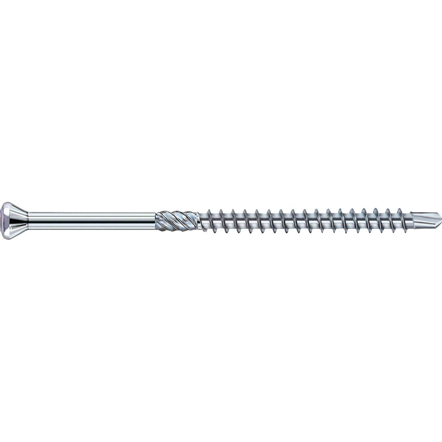 Eurotec, Schrauben, Hobotec Holzbohrschraube 4.0x 40 Torx 15 Edelstahl gehärtet mit Zierkopf (500 Schrauben pro Stück)