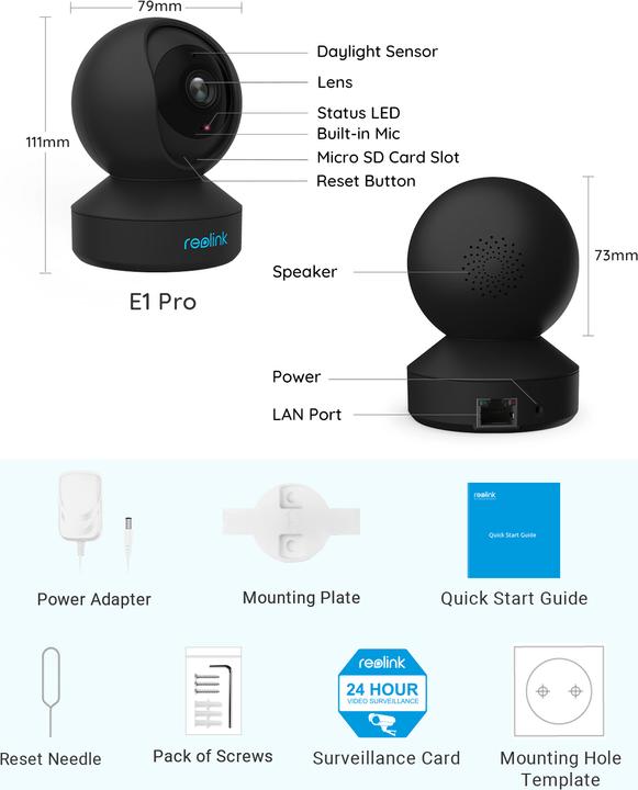 Image du produit Reolink E1 Pro (2560 x 1440 (WQHD))