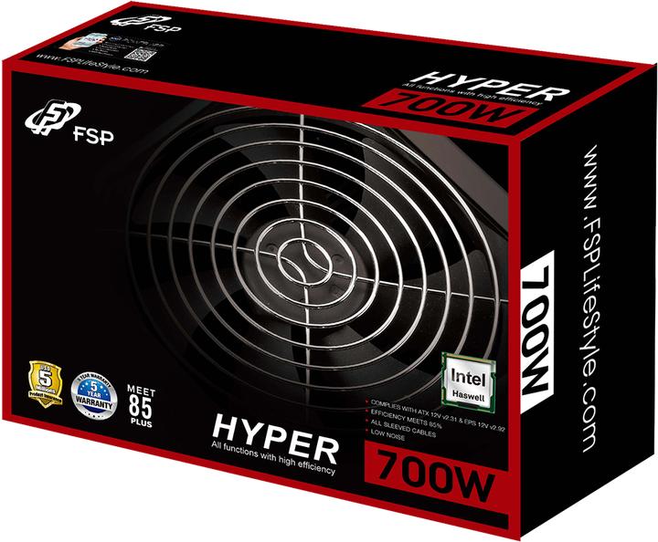Produktbild Fortron Hyper S 700 (700 W)