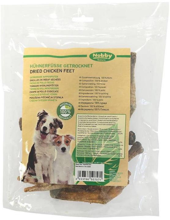 Produktbild Nobby Hühnerfüsse getrocknet (200 g)