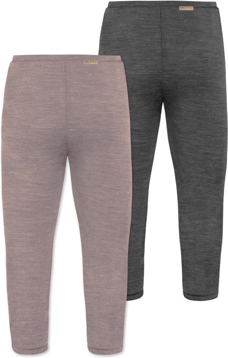 Produktbild Normani 2er Pack Baby Merino Unterhose mit Füssen - 9539 (92)