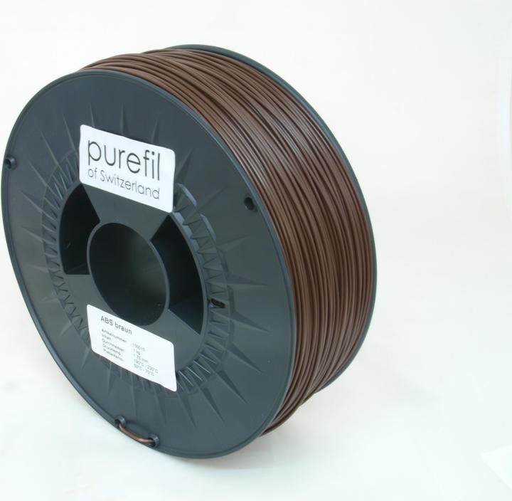 Productafbeelding Purefil Draad (ABS, 1.75 mm, 1000 g, Bruin)
