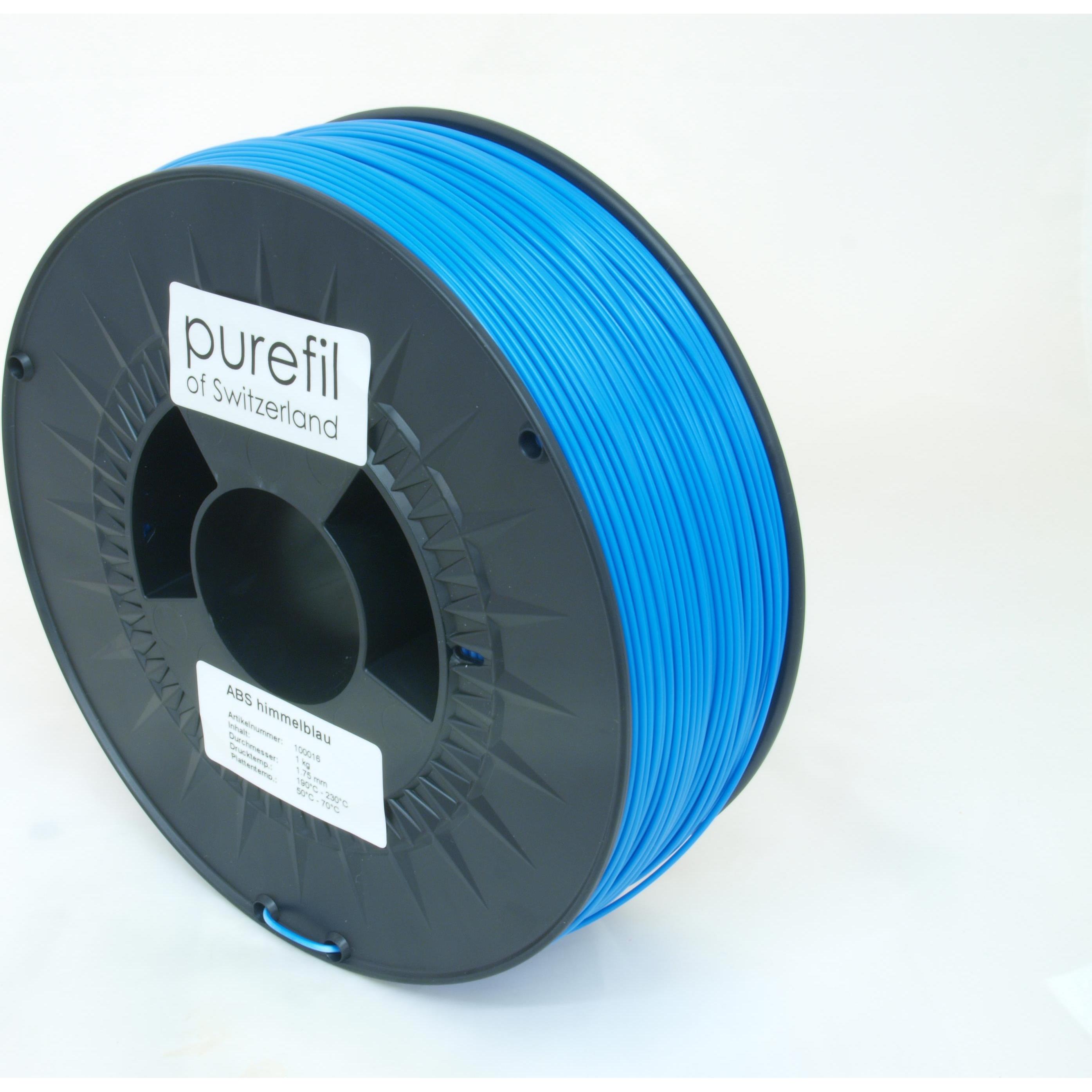 Thumbnail - Purefil Filament (ABS, 1.75 mm, 1000 g, Blau), 3D Filament, Blau