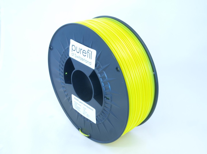Produktbild Purefil Filament (MABS, 1.75 mm, 1000 g, Gelb)