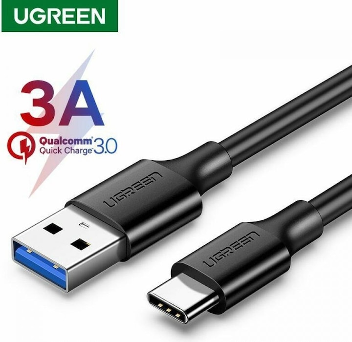 Produktbild Ugreen USB-C zu USB-A 3.0 3A Datenkabel (1 m, USB 3.0)