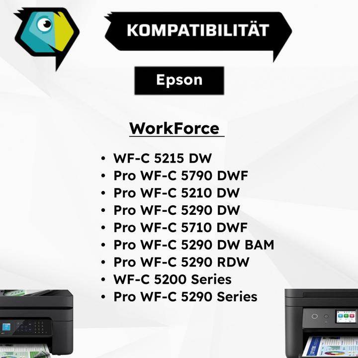 Actual product image Inkadoo Printer cartridges compatible with Epson C13T944340 / T9443 ink cartridge, magenta magenta (M)