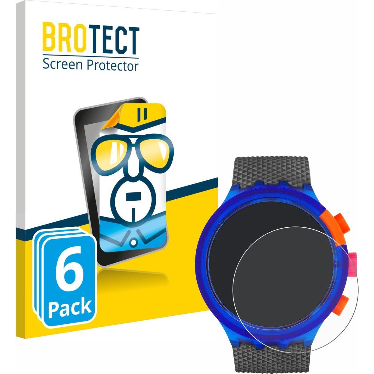 BROTECT Schutzfolie Displayschutz Displayschutzfolie Folie Klar Transparent, Smartwatch Schutzfolie, Transparent