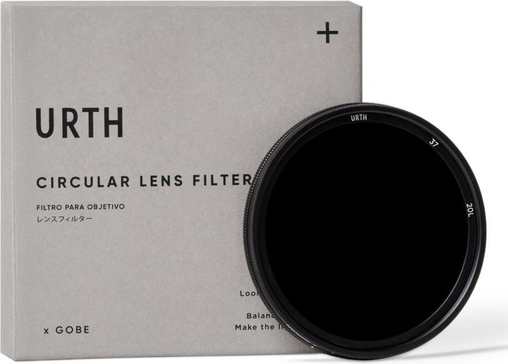Produktbild Urth 37mm ND64 1000 (6 10 Stop) Variable ND Lens Filter (Plus+) (37 mm, ND- / Graufilter)