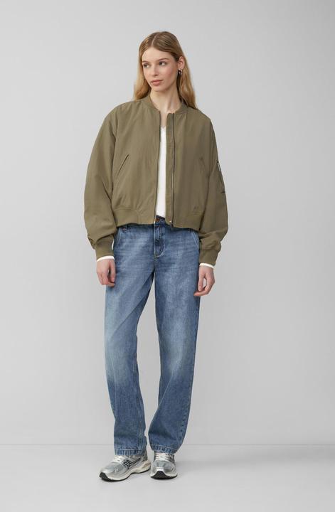 Produktbild S.Oliver Outdoor-Jacke Blouson mit Stehkragen und Rippbündchen (M)