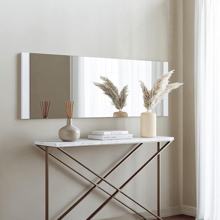 Produktbild Well Home MOBILIARIO & DECORACIÓN spiegel, 100% MDF, wit (40 x 120 cm)