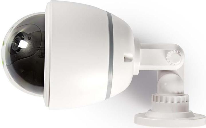 Actual product image Nedis Dummy Surveillance Camera Dome IP44 Battery Operated Indoor/Outdoor White White