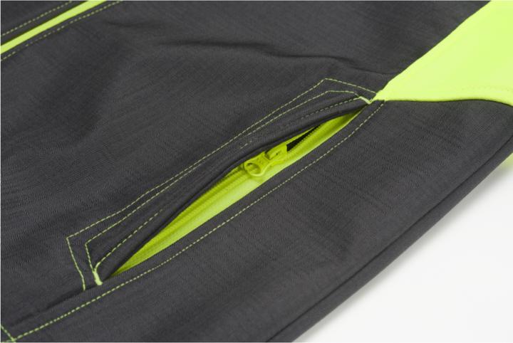 Produktbild Planam Herren Softshelljacke "BASALT NEON" olive Grösse M