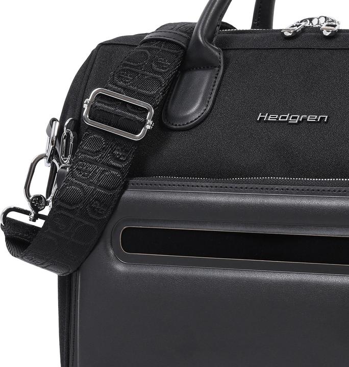 Produktbild Hedgren Handtas Schoudertas Galao Briefcase 14 Black Zwart (14.57")