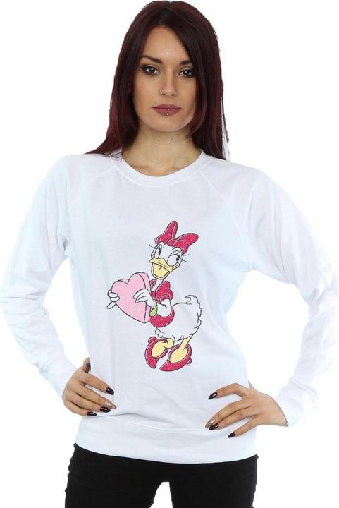 Produktbild Disney Daisy Duck Love Heart Sweatshirt (L)