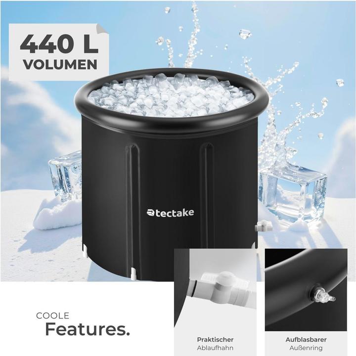 Immagine prodotto tectake Eisbadetonne Helsinki (90 cm, 90 cm)