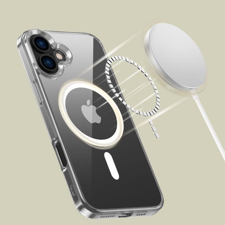 Actual product image Tech-Protect Flexair Hybrid Magsafe Iphone 16 Plus Clear (Apple iPhone 16 Plus)