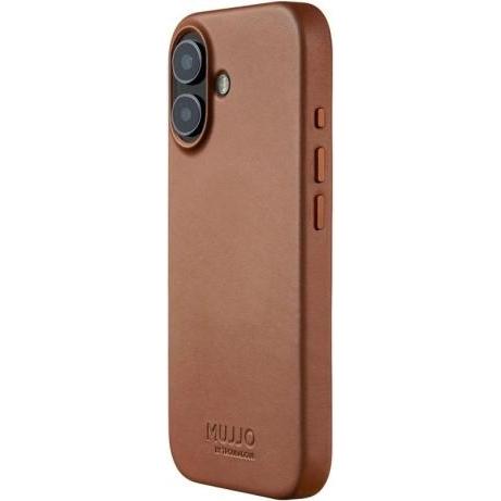 Mujjo Lederhülle - Lederhülle für iPhone (Apple iPhone X) (MUJJO-CL-060-TN)
