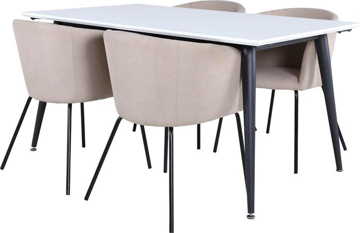 Produktbild Ebuy24 Essgruppe Jimmy150 (5-teilig) (MDF, HPL)