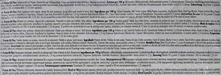 Produktbild Weider Protein 80 Plus (2000 g, 1x, Banane)