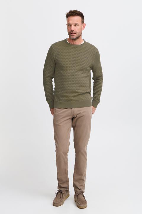 Actual product image FQ1924 FQKYLE structure crewneck knit 21900700 (XXL)