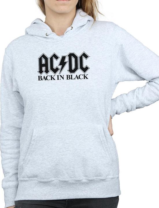 Image du produit AC/DC - Sweat à capuche BACK IN BLACK LOGO - Femme (M)