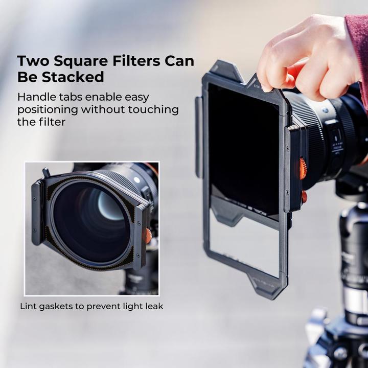 Produktbild K&F Concept Concept Filterkit Square X-Pro: Houder CPL ND1000 (ND- / Graufilter, 100 mm)