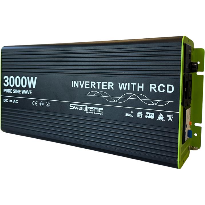 Swaytronic, Convertitore di tensione, Inverter - FI-Schutz 12V/230V 3000W