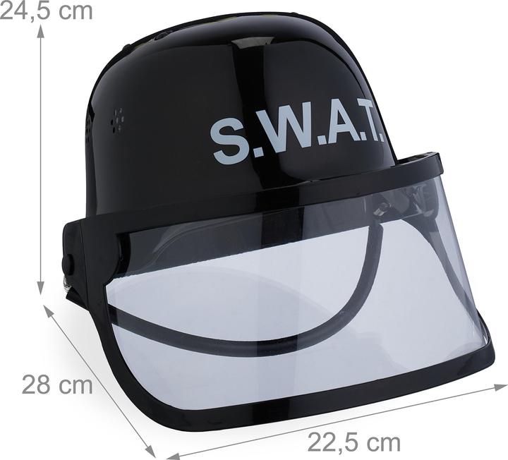 Actual product image Relaxdays SWAT helmet