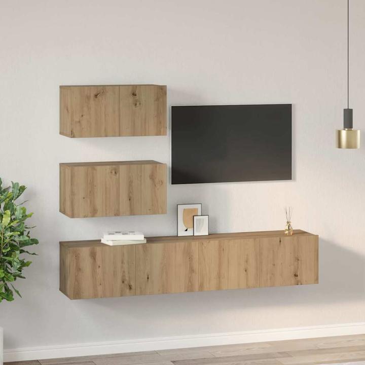 Image du produit vidaXL Wandmontierter TV Stand (30 x 30 x 30 cm)