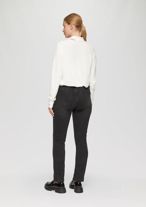 Produktbild S.Oliver Jeans-Hose Jeans Betsy / Slim Fit / Mid Rise / Slim Leg / Ziernaht (W46/L32)