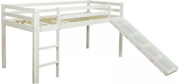 Homestyle4u Hochbett (90 x 200 cm)