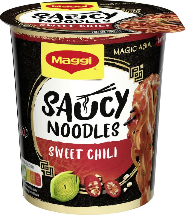 Actual product image Maggi MAGIC ASIA Saucy Noodles Sweet Chili (75 g)