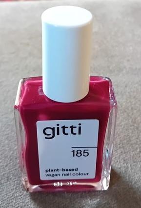 Image du produit Gitti no. 185 Nail Polish Royal Red (185 Rouge royal, Vernis couleur)