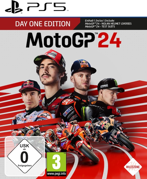Milestone MotoGP 24 Day One Edition (PS5, Multilingual)