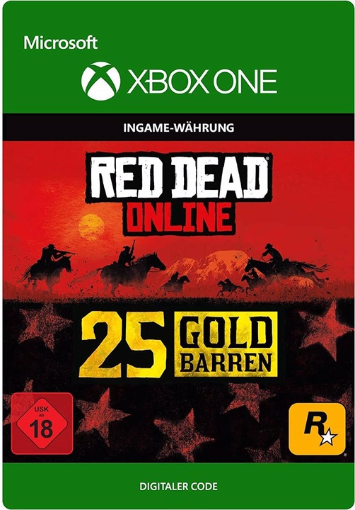 Image du produit Microsoft Red Dead Redemption 2 : 25 barres d'or