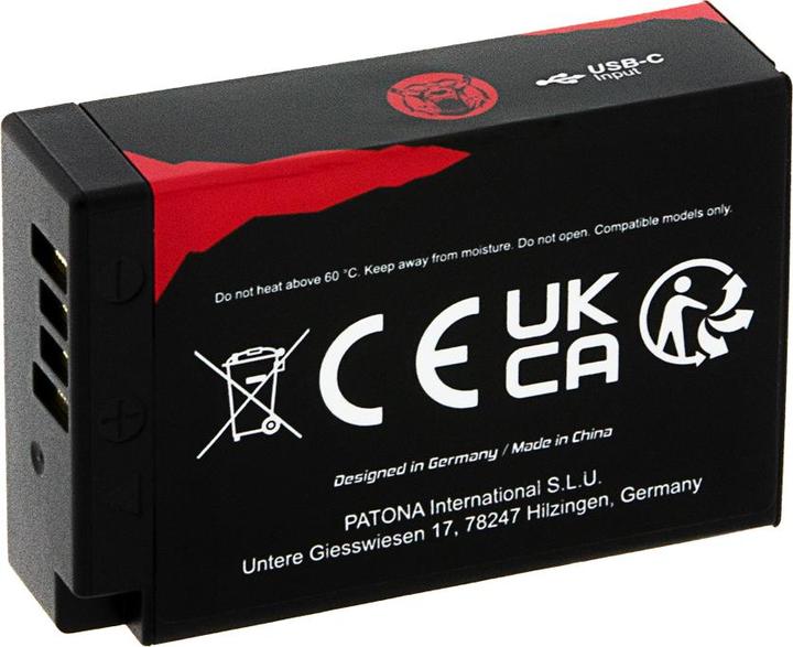 Produktbild Berenstargh Akku mit USB-C Input für Canon LP-E17 EOS RP 77D 200D 750D 760D 8000D Kiss X8i M3 Rebel (Kamera Akku)