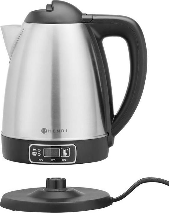 Produktbild Hendi Wasserkocher 1,8 l mit Temperaturregelung (1.80 l)