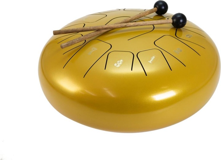 Actual product image Dimavery TD-12, Steel Tongue Drum, gold