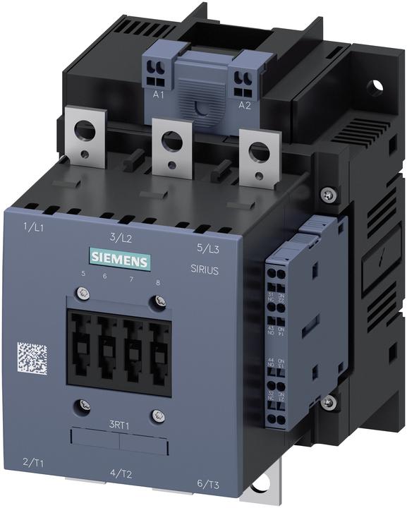 Produktbild Siemens Leistungsschütz 84kW 3S 110-127VUC 150A 3RT1055-2AF36