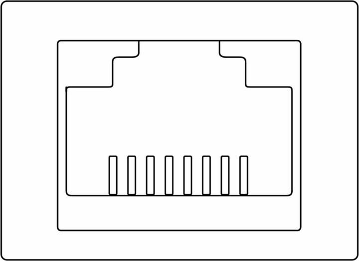 Actual product image Goobay USB-C to RJ45 network adapter (USB-C 3.1 Gen 1, RJ45 (1x))