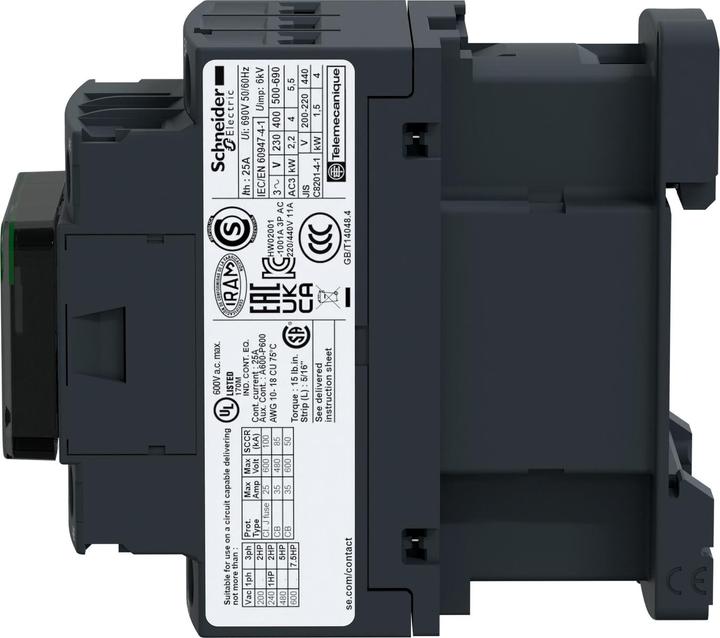 Produktbild Schneider Electric Schütz 18A 24VDC