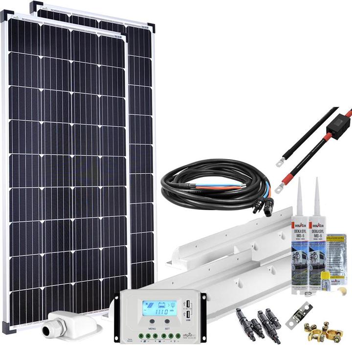 Offgridtec Sistema solare per camper mPremium XL-300W 12V (300 W)