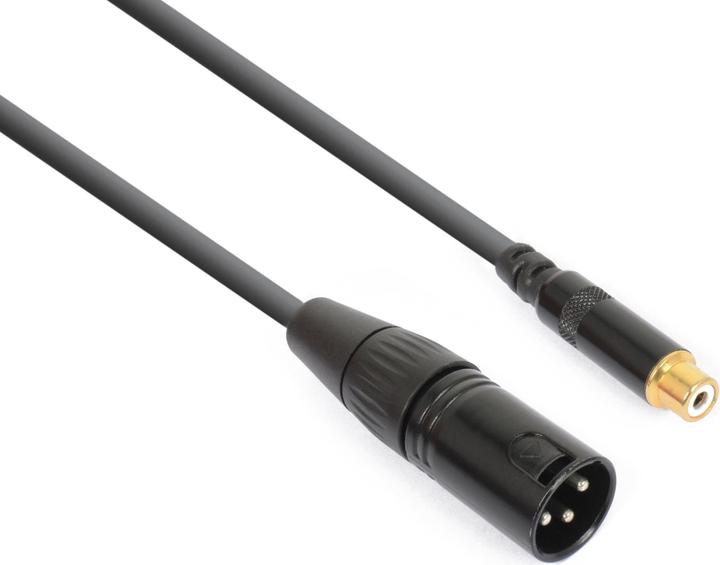 Produktbild PD Connex CX134 XLR 3 Pole, male - Cinch 0.15 m (0.15 m, Cinch Kabel)