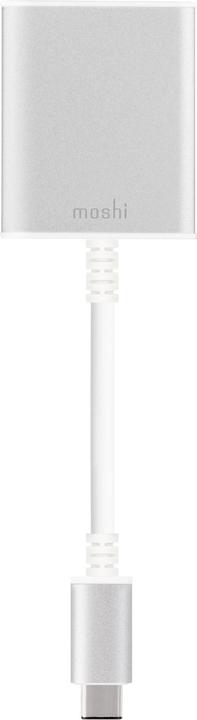 Actual product image Moshi USB-C to VGA adapter - Silver (USB-C, 1.30 cm)