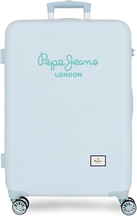 Pepe Jeans Valise rigide avec serrure TSA et roues multidirectionnelles (81 l)