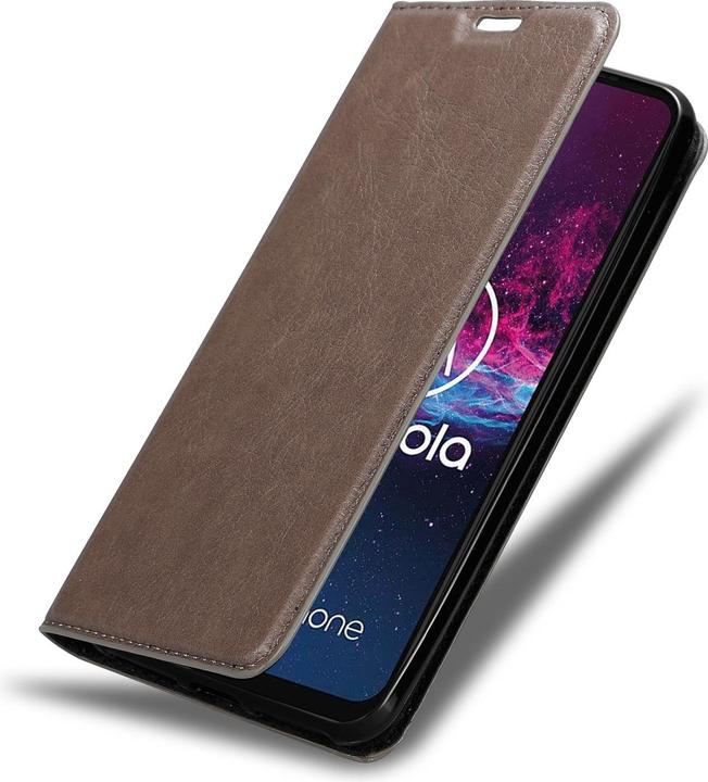 Produktbild Cadorabo Book Invisible Magnet Cover (Motorola One Action)