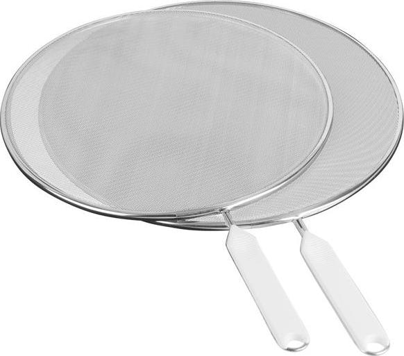Metaltex Paraspruzzi Duo (26 cm, Metallo, Materiale sintetico)