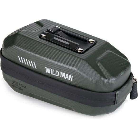 Wildman Etui/sakwa pod siodełko GD700 uchwyt rowerowy zielona/verde, Supporto per smartphone, Verde