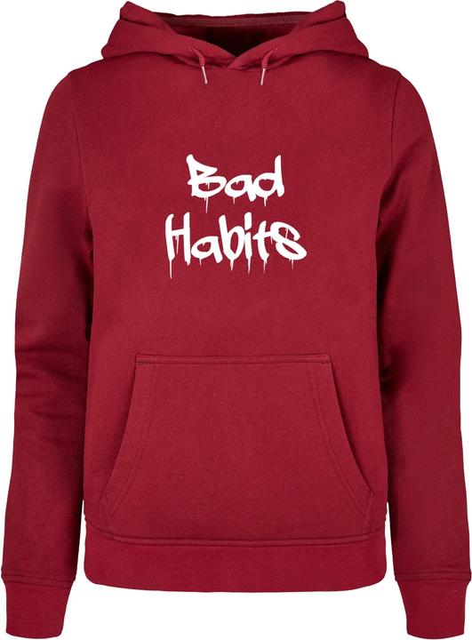 Merchcode Ladies Bad Habits Basic Hoody - 112765 (M)