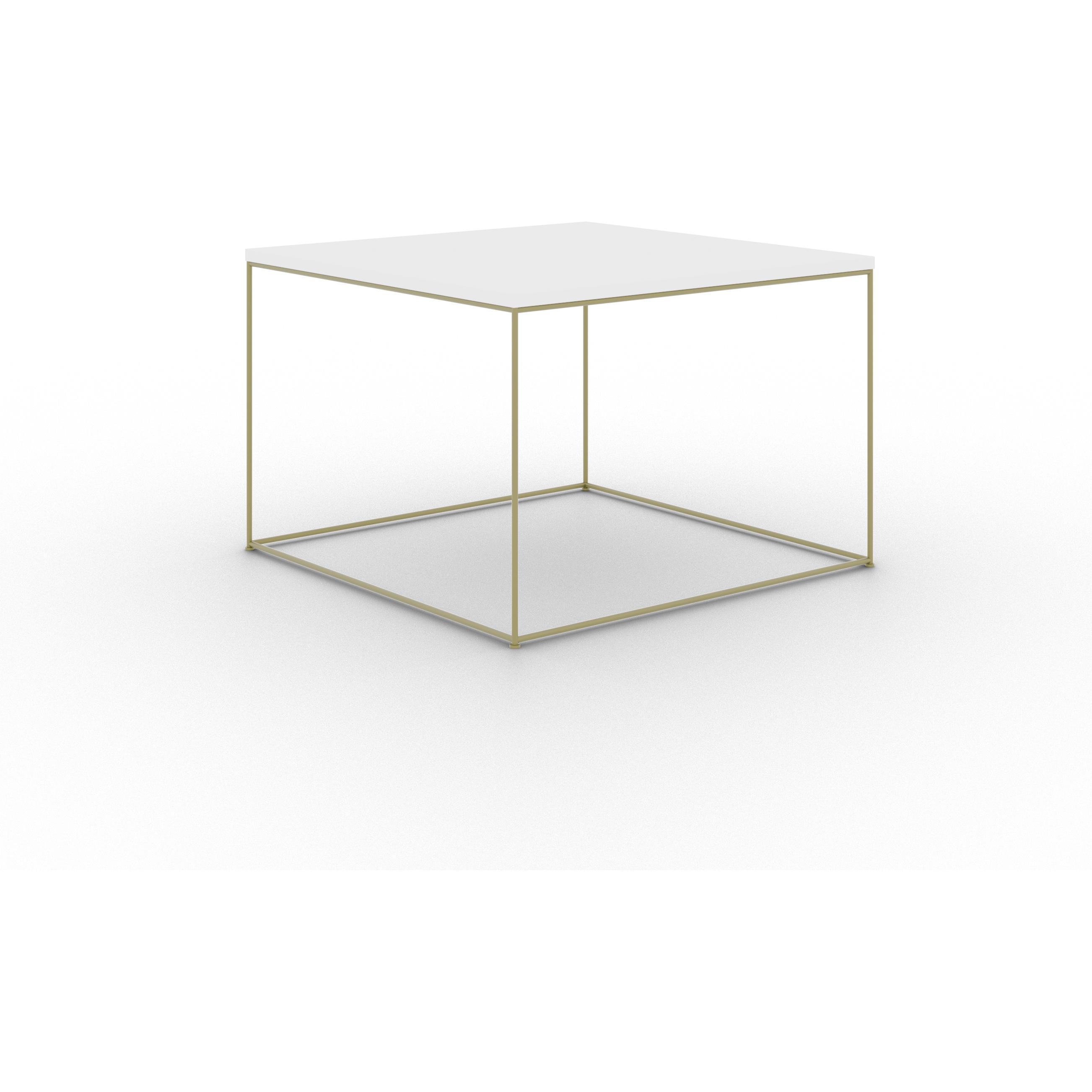 ADRK Furniture, Couchtisch + Beistelltisch, Roni (65 x 65 x 37 cm)